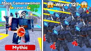 NEW EP 73 UPDATE 😱 I GOT NEW MACE CAMERAWOMAN! 😍  NEW OP UNITS - Roblox Toilet Tower Defense