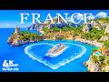 France 4K Drone Footage | Eiffel Tower Views, Riviera Coastlines & Alpine Horizons UHD