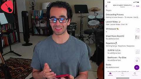 How I use OneNote to Teach Online Music Lessons