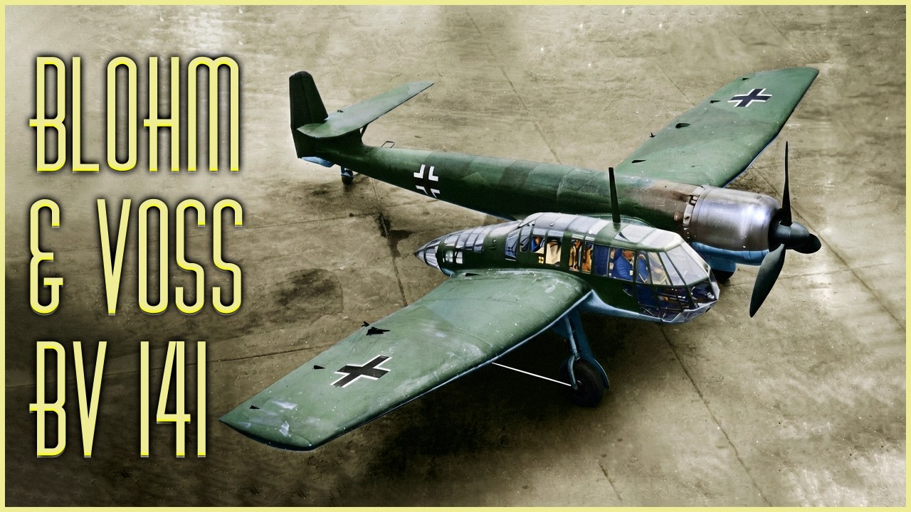 Blohm & Voss BV 141: The Weird German Plane With the Cockpit on One Side