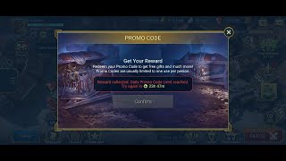 01.04.2024 THE NEW PROMO CODE MRXSB RAID SHADOW LEGENDS