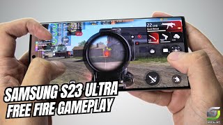 Samsung Galaxy S23 Ultra Test Game Free Fire Mobile Update 2024 | Snapdragon 8 Gen 2
