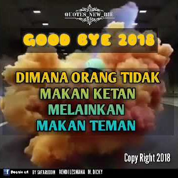 Quotes terbaru 2019 cocok untuk status wa [Good bye 2018]