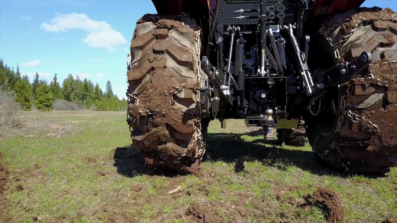 Tractor Driving Around With Chains On NOT CLICKBAIT YouTube