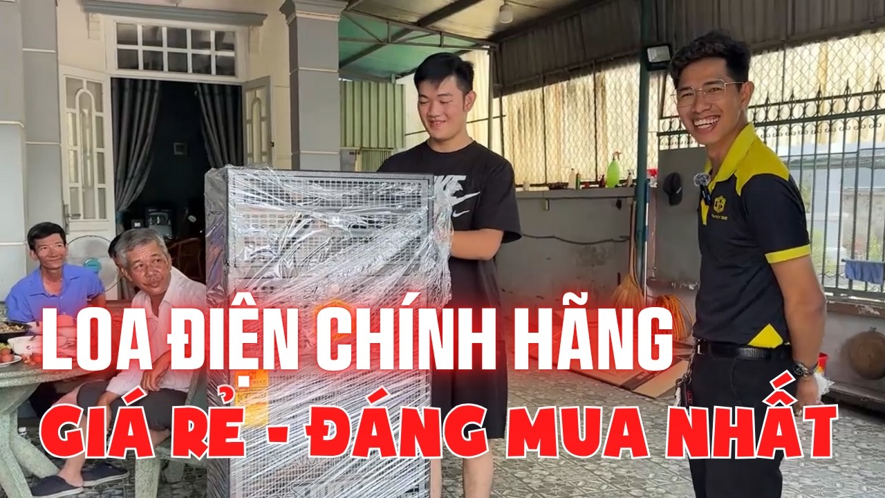 [4K] Bảo Trần Tiếp Tục Giao Loa Điện Nanomax Pro 369d Phiên Bản Đặc Biệt Ở Thủ Dầu Một, Hồ Chí Minh