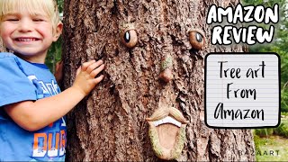 Bark Art for Trees! Amazon Review from an influencer! Decorate your Tree 🌳