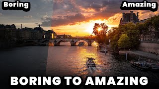 LEICA Q3 Cityscape Photography from BORING to AMAZING in Lightroom Sunset new features 2023