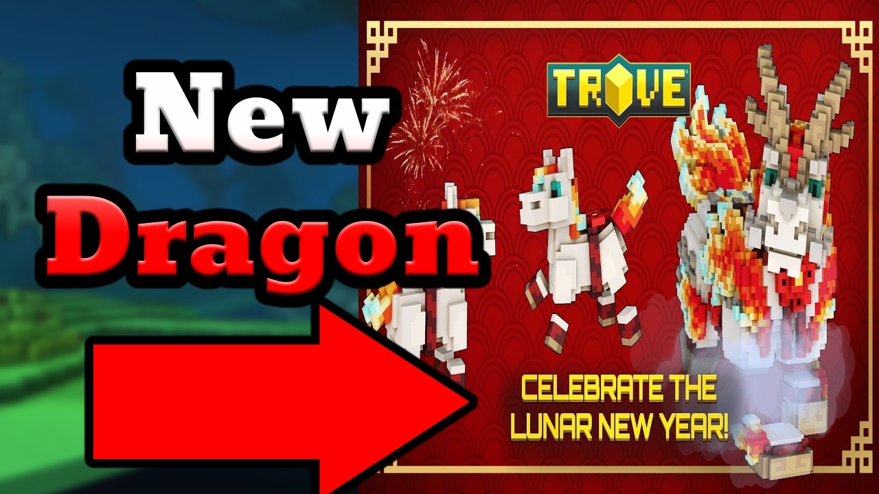 Как добыть дракона Лунного Нового года 2026 | Синдракен, огненный дракон