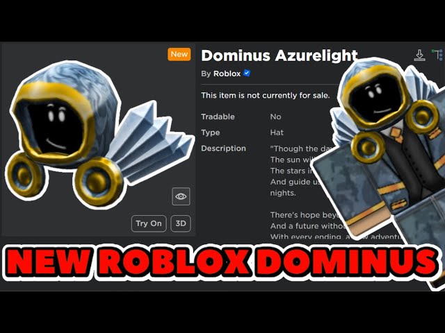 Roblox Dominus Azurelight