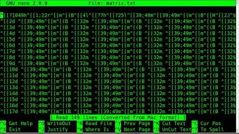 Record Cmatrix output - Linux