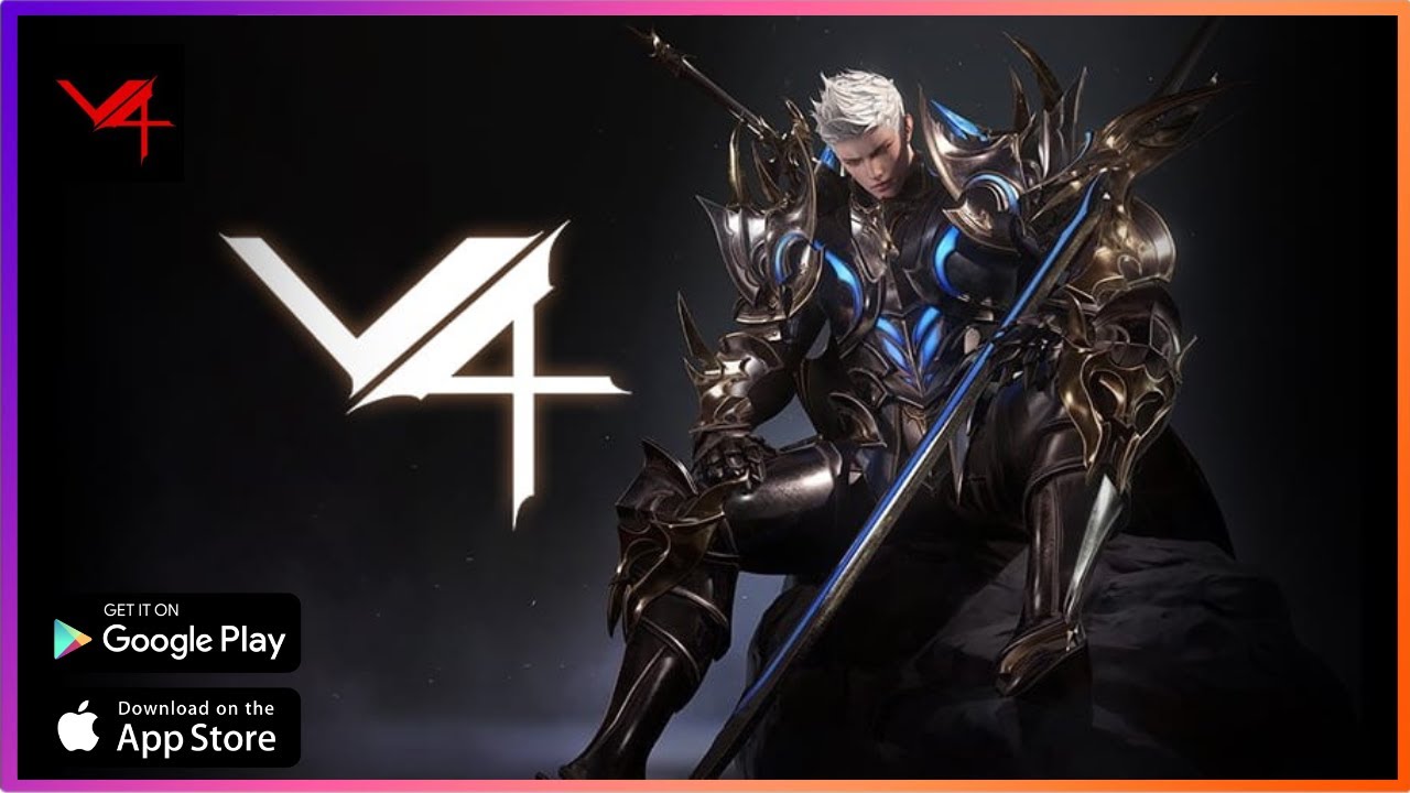 V4 Open World MMORPG Gameplay Walkthrough (iOS, Android)