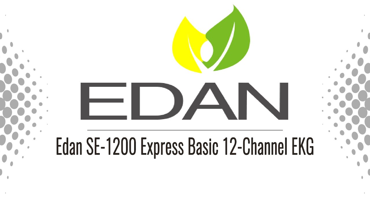 Edan Ecg Machine – 12-Lead Heart Diagnostic System for Clinics