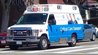 LAFD Engine 37 & UCLA Critical Ambulance