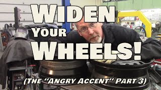 How To Widen A Set Of Wheels