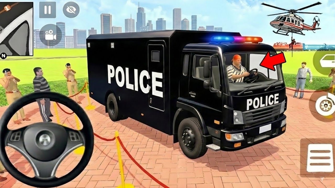 🤑Indian Thift Auto Simulator🤩Indian Showroom Purchase😯Modified Lexriy New Police DumperAnd Bike🥳Game