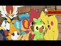 Everyone  is thinking pikachu as their leader momentsfunny momentspokemon journeys ep 73