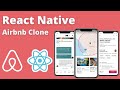 🔴 Build the Airbnb app in React Native [ Advance UI ]