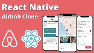 🔴 Build the Airbnb app in React Native [ Advance UI ]
