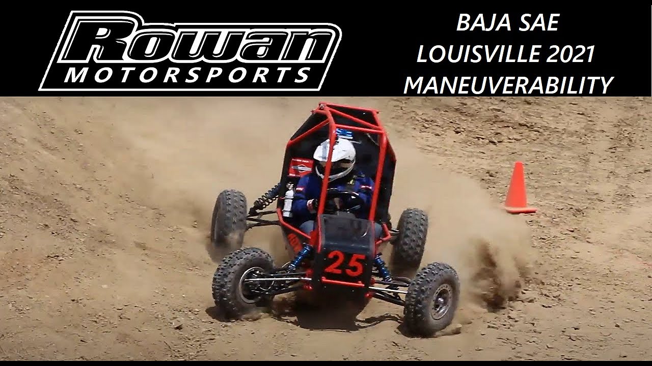 Rowan Motorsports Baja SAE Louisville Maneuverability 2021 YouTube