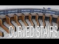 Curved Stairs Progress 1 || Dr Decks