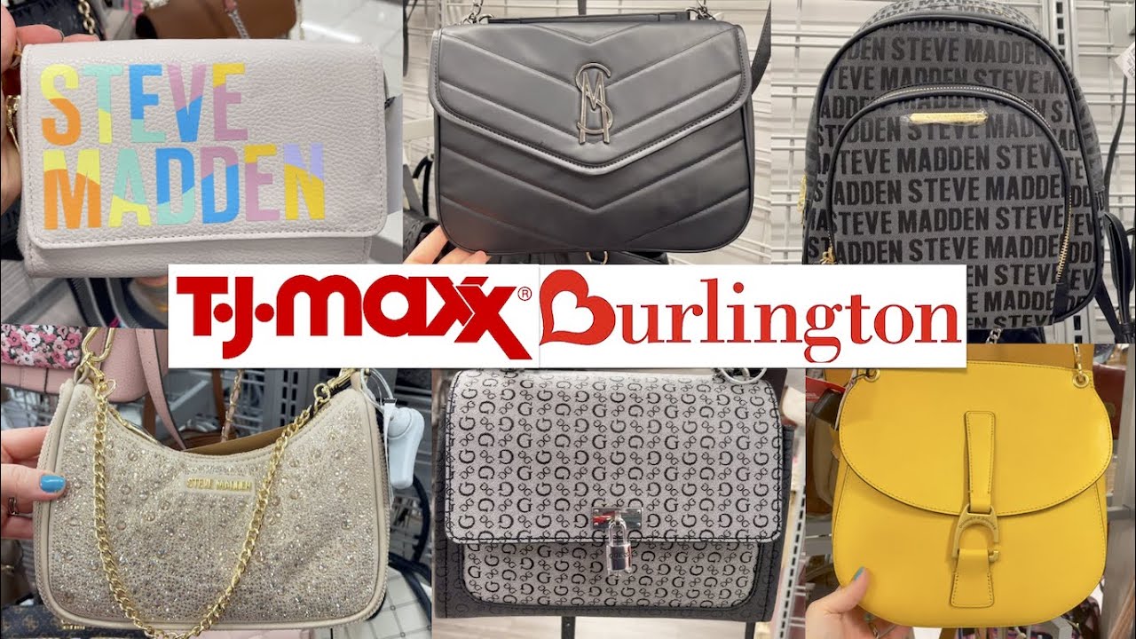 TJ MAXX & BURLINGTON SHOP WITH ME 2023 | DESIGNER HANDBAGS SHOPPING