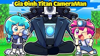 EM BÉ YUMMIE ĐƯỢC GIA ĐÌNH TITAN CAMERAMAN NHẬN NUÔI TRONG MINECRAFT*YUMMIE TITAN CAMERAMAN 😎🥰