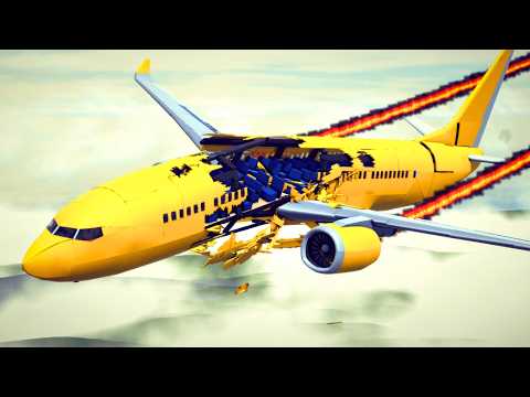 Pick a Seat to Survive! with Emergency Landings #14 | Besiege