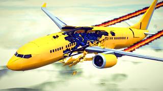 Pick a Seat to Survive! with Emergency Landings #14 | Besiege