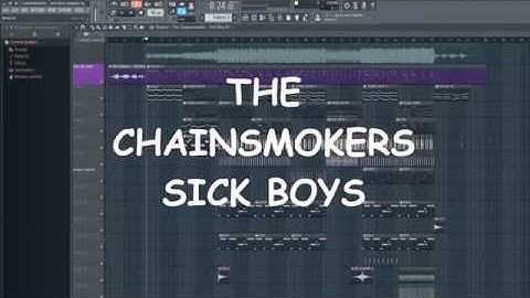 The Chainsmokers - Sick Boy FL STUDIO TUTORIAL / FL STUDIO REMAKE