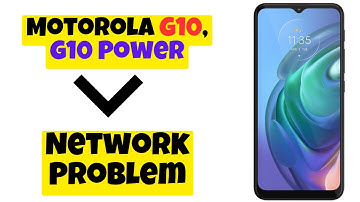 Network Problem || How to fix the network problems Motorola G10, G10 Power