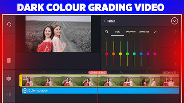 Dark Colour Video Background In Kinemaster 2021 | Cinematic Colour Grading In Kinemaster