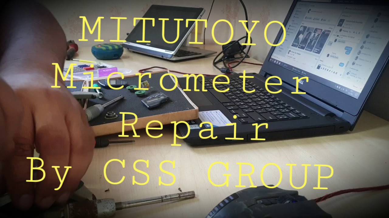 MITUTOYO Micrometer Repair YouTube