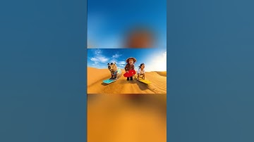 Capybara cùng bà và bé trượt cát siêu đỉnh #capybara