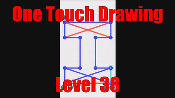 One Touch Drawing Level Stage Niveau Nivel Yровень 38. Solution