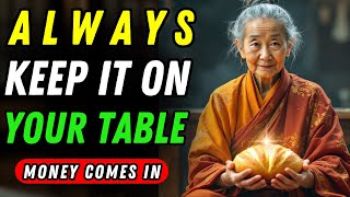 NEVER Remove this from Your Table – It Guarantees Wealth in Your Home! | Buddhist Teachings