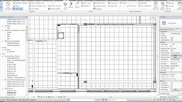 Revit - Display Link Display Settings - By Linked View - Ceiling Plans