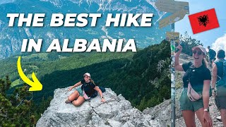 Hiking from Valbona to Theth  BACKPACKING ALBANIA