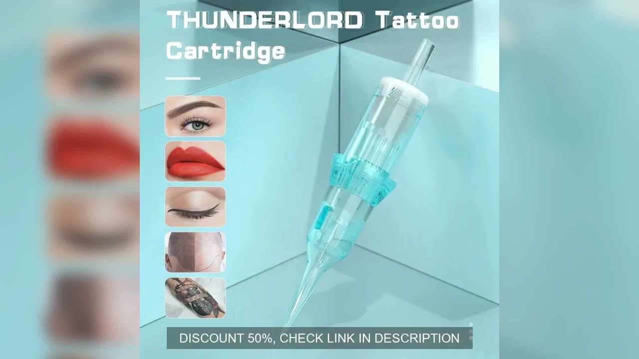 New Thunderlord Power Tattoo Needle Liner Shader Permanent Makeup Tattoo Cartridge RS MG U For Unive