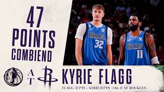 Cooper Flagg & Kyrie Irving Combine for (47 PTS) at Houston Rockets | October 21, 2026 Highlights