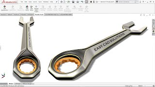 Master SolidWorks Surfacing to Redesign a Wrench Tool Effectively - Elevate Your CAD Skills Today!