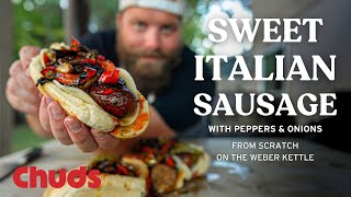 Italian Sausage Recipe on the Weber Kettle! | Chuds BBQ