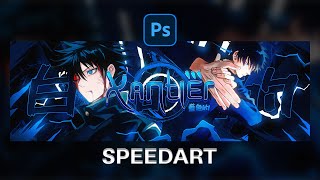 PS Speedart: Clean Anime Header - By Naxzz