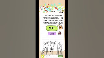 Brain test 2 Smith and joe part 2 level 18 solution