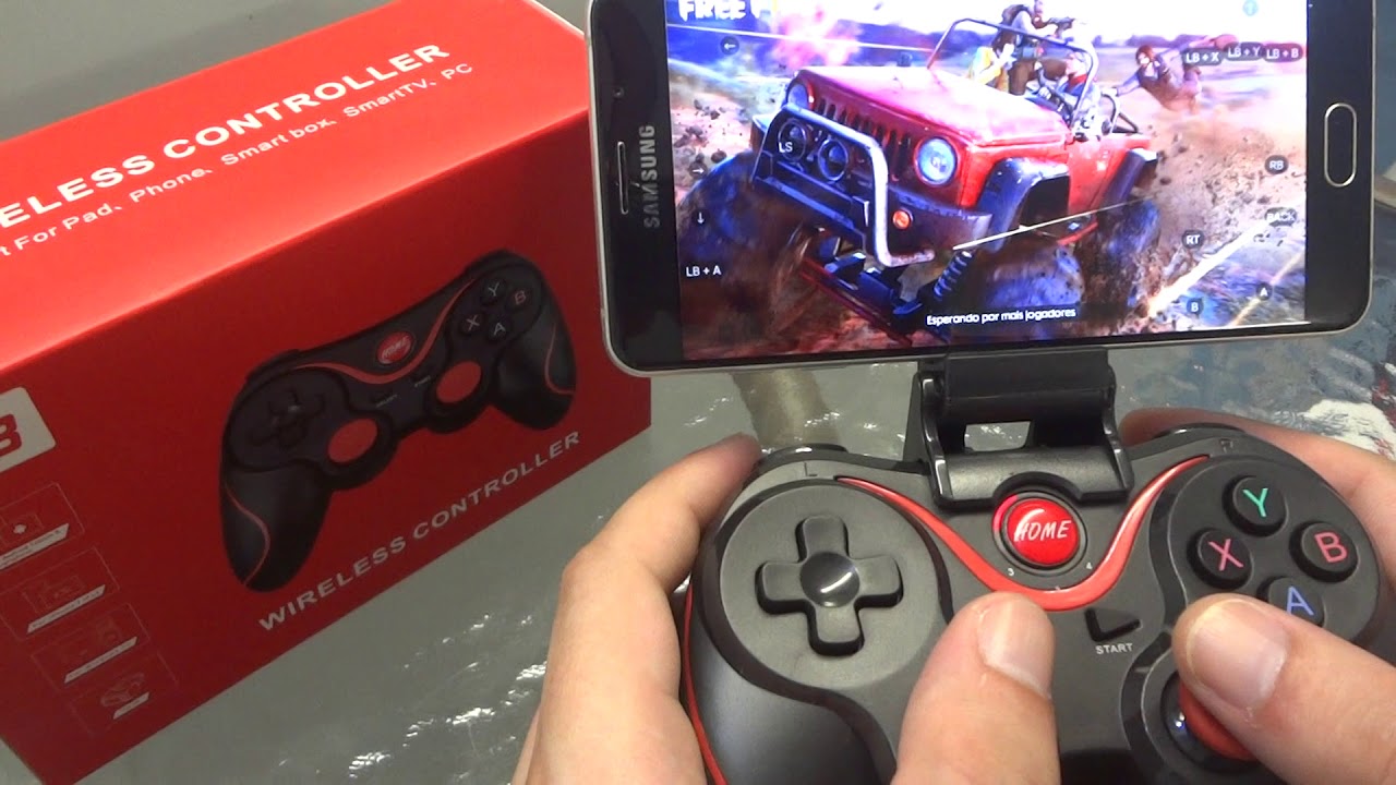 Controle Celular Gamepad Joystick Suporte Jogo Gamer Mobile em Promoção na  Americanas