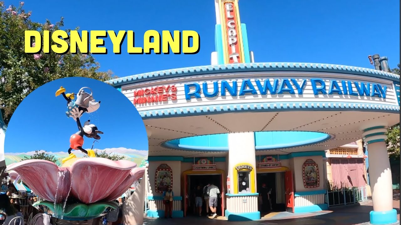 Disneyland - Mickey & Minnie's Runaway Railway (POV)