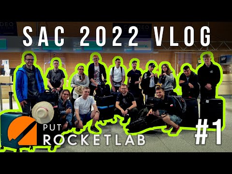 [PL] UTKNĘLIŚMY NA LOTNISKU - PUT Rocketlab na SAC2022 - vlog #1
