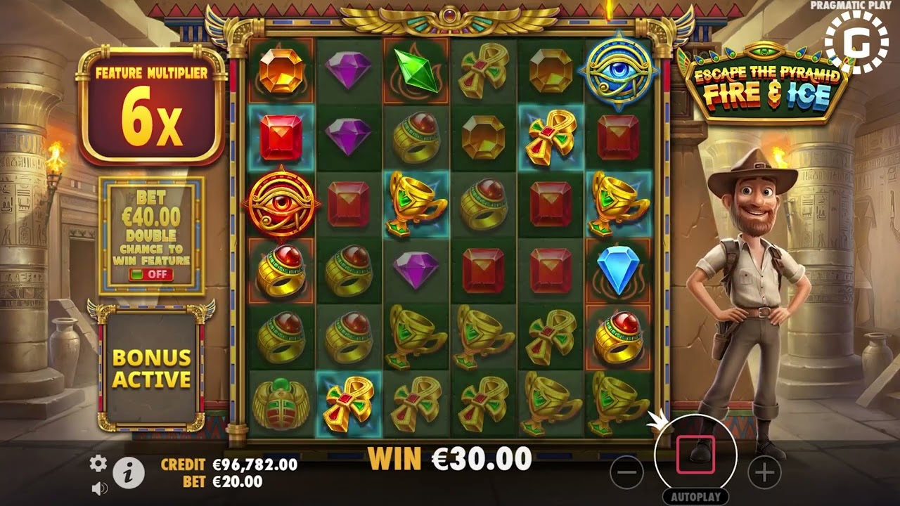 Escape the Pyramid Fire & Ice by Pragmatic Play Slot Features | GamblerID