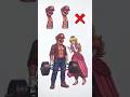 Super Mario Galaxy Mario x Princess Peach Easy Face paper puzzle #Mario #supermario #trending