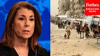 State Department Spox Tammy Bruce We Want To Safely Resume Aid Into Gaza