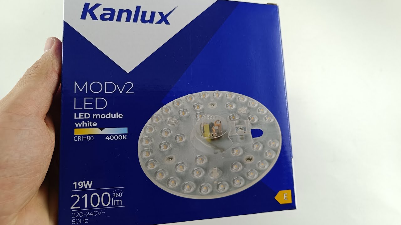 Itt a megoldás! Mágneses LED fényforrás a lámpa újrahasznosítására. Kanlux MOD V2